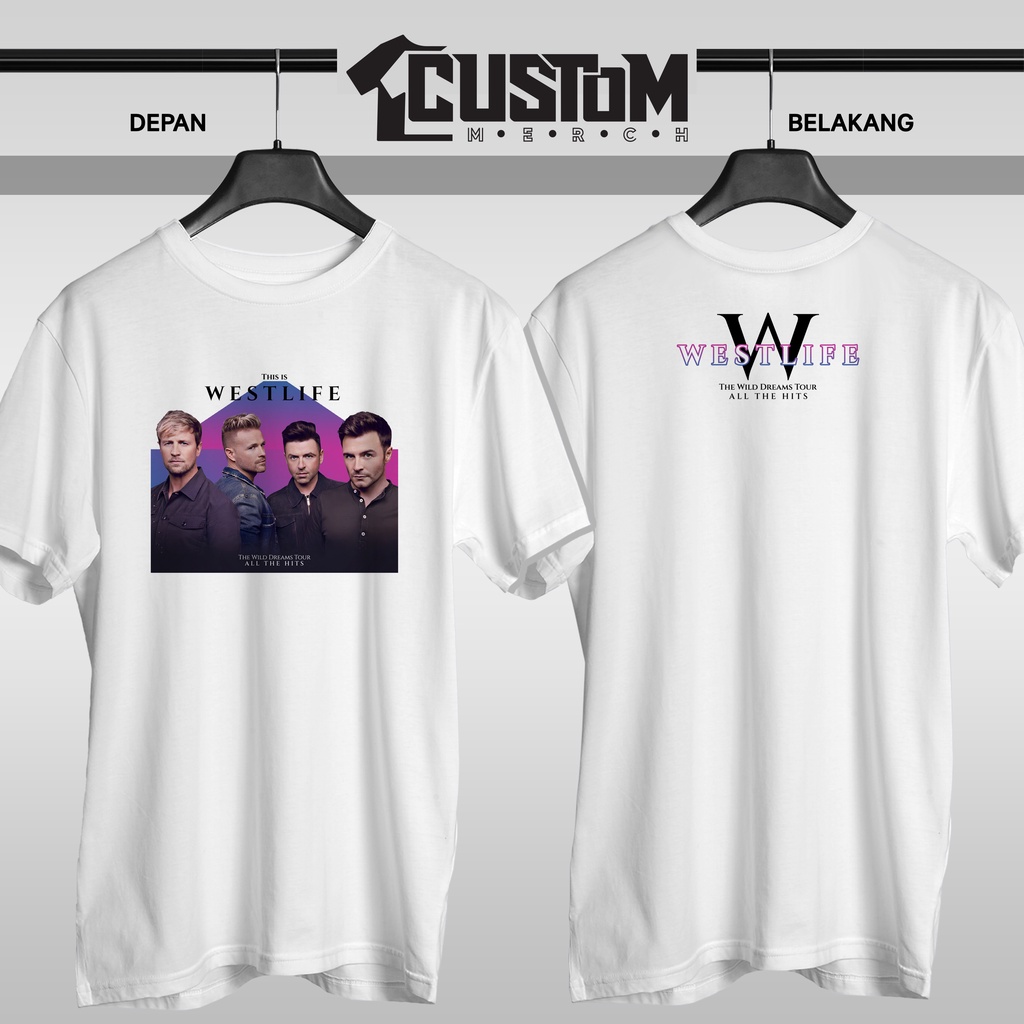 Kaos Westlife Wild Dreams Tour 5