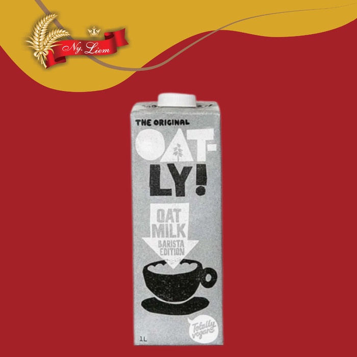 OATLY Oat Milk / Susu Oat - ORIGINAL BARISTA EDITION 1 Liter