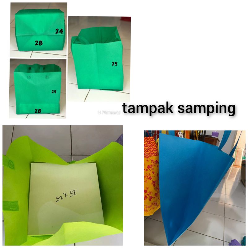 

goodie bag 402824 kotak 24 polos pres mesin syukuran