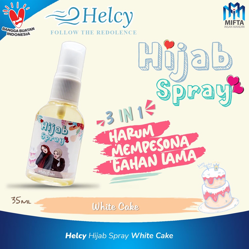 HELCY PARFUM HIJAB NON ALKOHOL / HIJAB SPRAY / PARFUM HIJAB WANITA