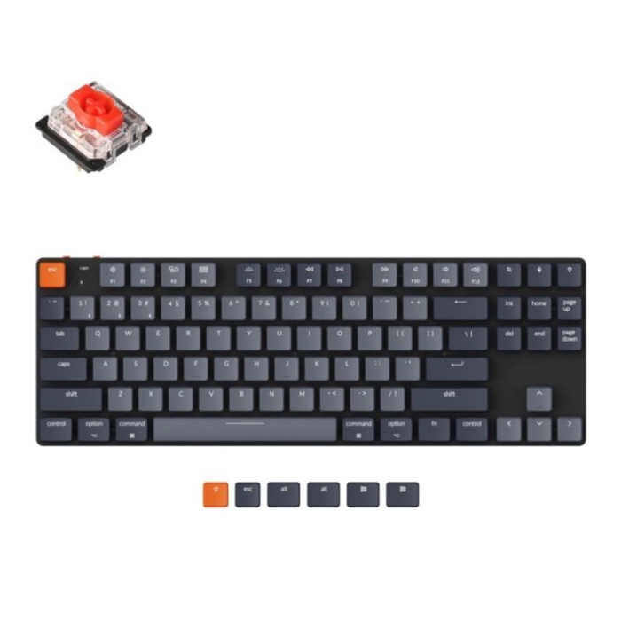 Keychron K1 SE TKL White LED Hotswap Wireless Gaming Keyboard