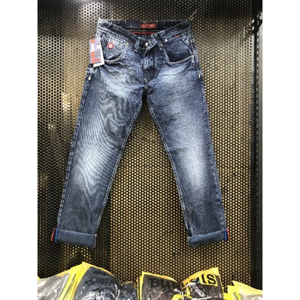 celana jeans panjang pria reguler fit /celana jeans panjang pria dewasa / celana jeans burlois