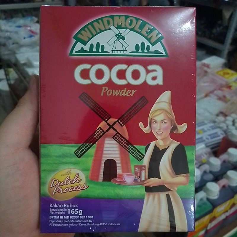 Cocoa Powder WindMolen 165grm /Coklat bubuk /vanhoutten