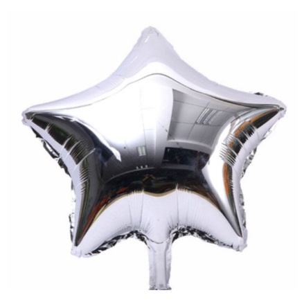 Balon Foil Star / Balon Foil Bentuk Bintang / Balon Foil 9,5 Inch / 25 Cm / Balon Pesta / Balon Dekorasi / Balon Ulang Tahun