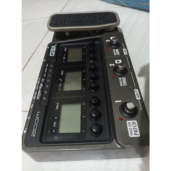 efek gitar zoom G3x
