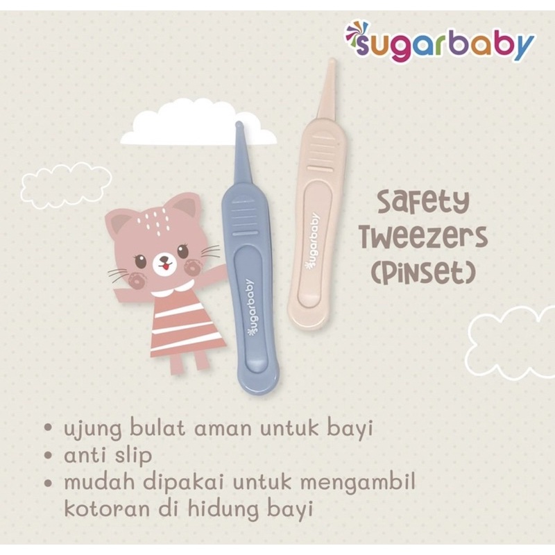 SUGARBABY Sugar Baby 5in1 Manicure Set - Alat Perawatan Bayi/Baby nail clipper/Gunting kuku Anak bayi