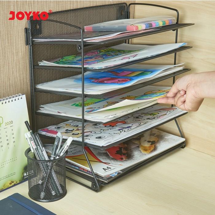 

Joyko Document Tray 6 Tier / Rak Kertas Dokumen 6 Susun Meja DT-36