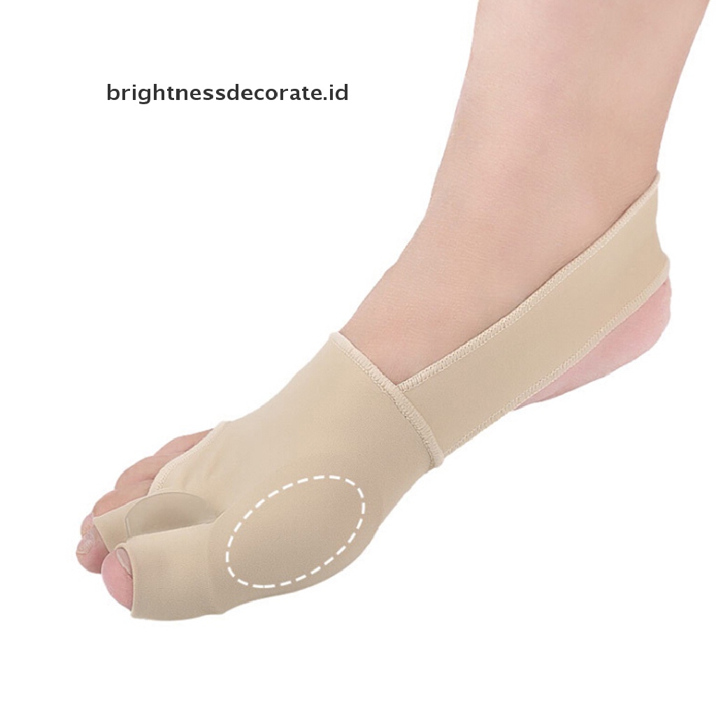 [Birth] 1pasang gel Korektor Pelurus Belat Dua Jari Kaki hallux valgus orthopedic foot [ID]