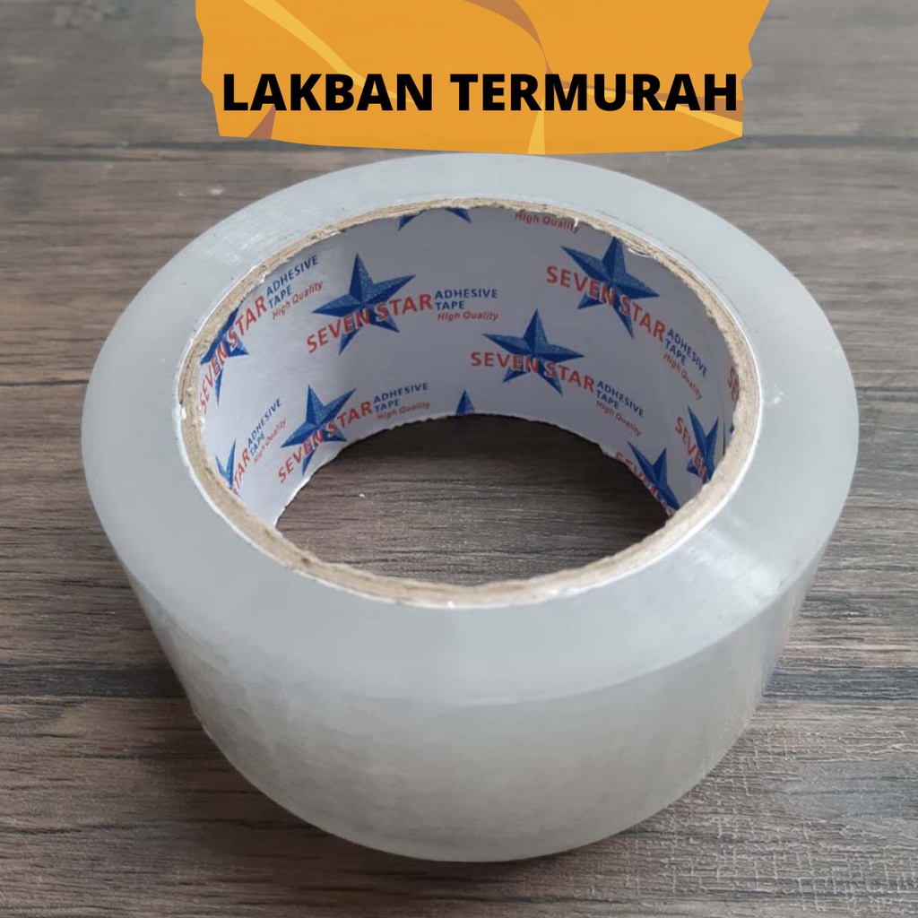 

LAKBAN TERMURAH 90 YARD SEVEN STAR ISOLASI