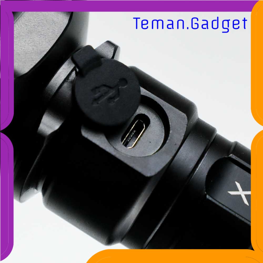 TG-SNT TaffLED Senter LED USB Rechargeable XLM-L2 25W 1000 Lumens - XLML2