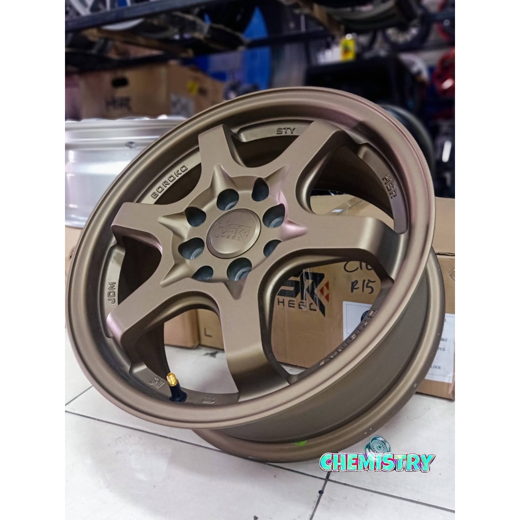 VELG R15 HSR STY velg recing mobil honda city z civic genio ferio