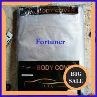 onderdil Fortuner Silver Coating Body Cover Mobil.Sarung Mobil.Selimut Mobil 2674N23