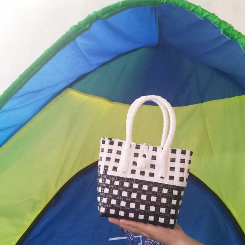 Tas Anyaman Plastik Mini Bag