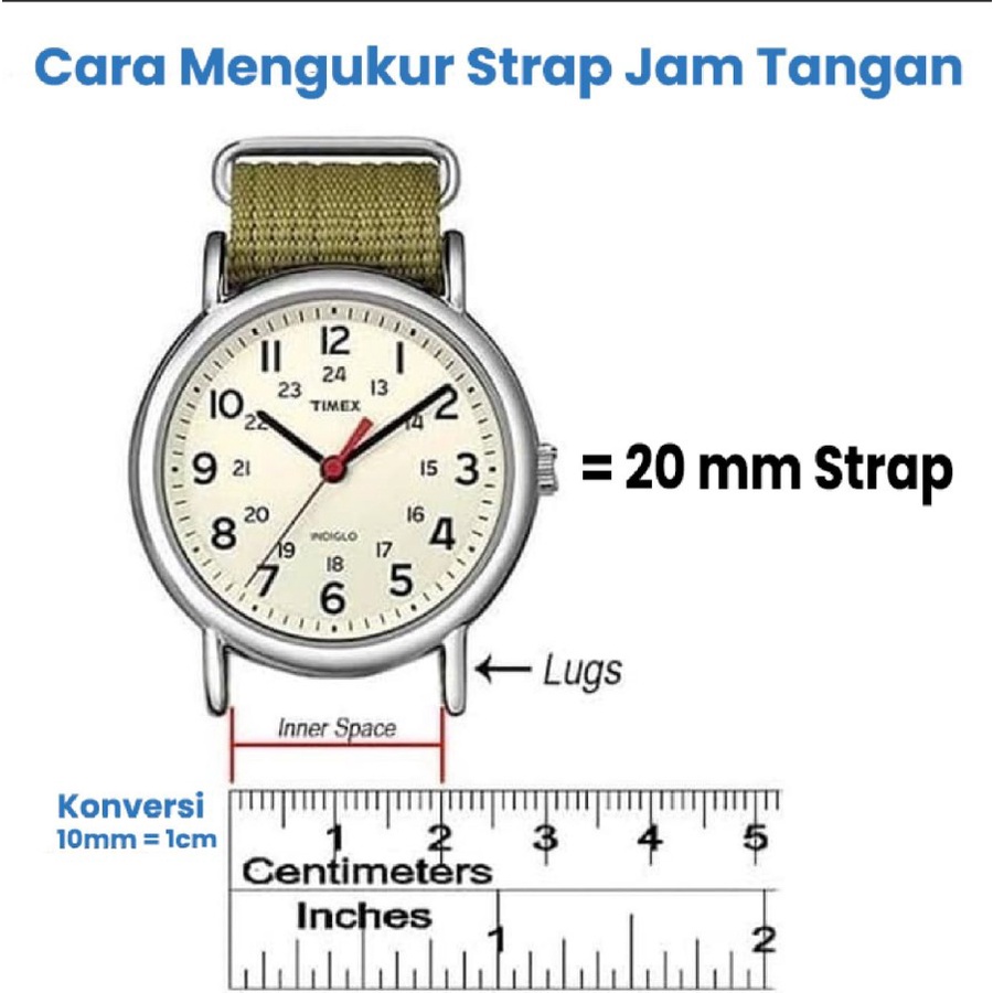 Tali Jam Tangan Fossil Coachman Double Strap 22mm 24mm Black Brown