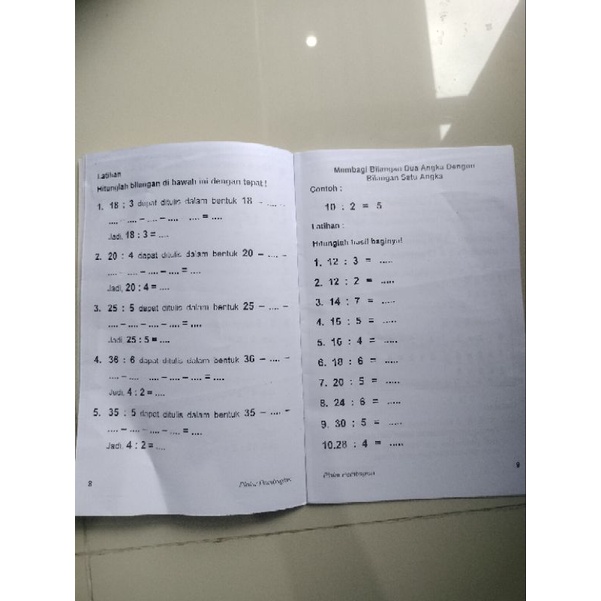 buku pintar berhitung untuk sd kelas 1-3