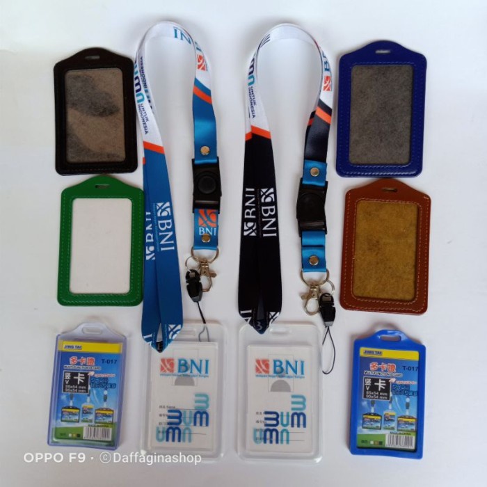 

Terlaris Bank BNI Name Tag Tali gantungan Id Card Holder Lanyard HARGA DISKON