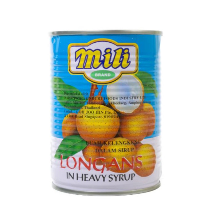 

Mili longan 565gr can