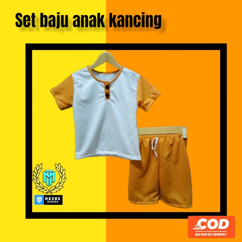 Setelan Baju Kiano Anak 1-5 Tahun