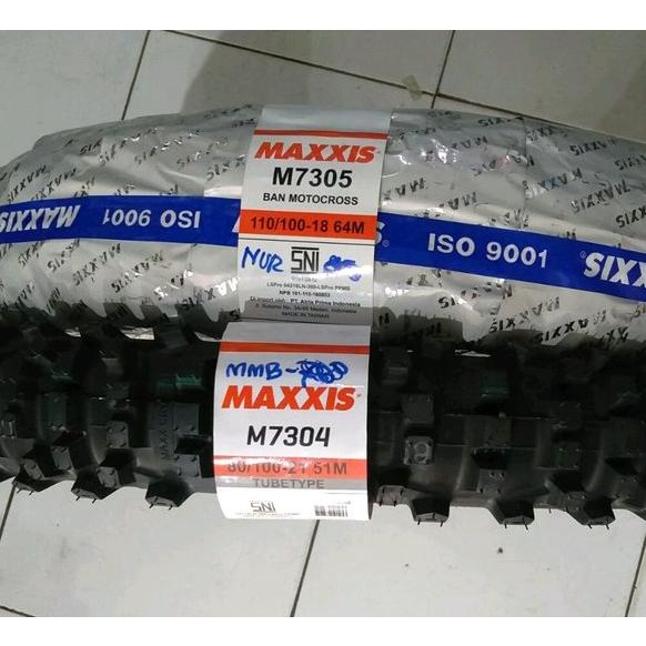 Ban Trail Maxxis Lebar 110-100 & 80-100 Ring 18-21