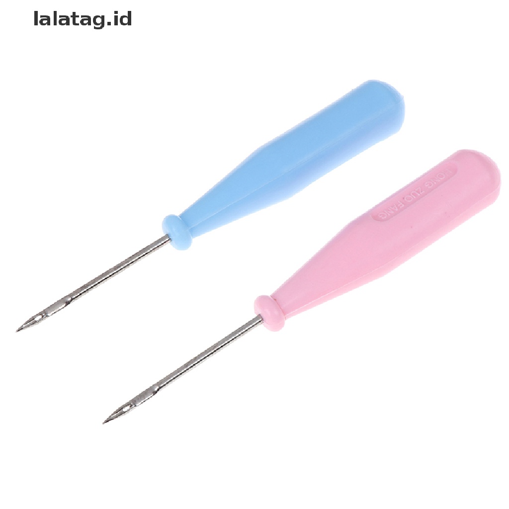 [lalatag] Steel Stitcher Jahit Awl Shoes Hole Hook DIY Alat Kulit Reparasi Sepatu s [ID]