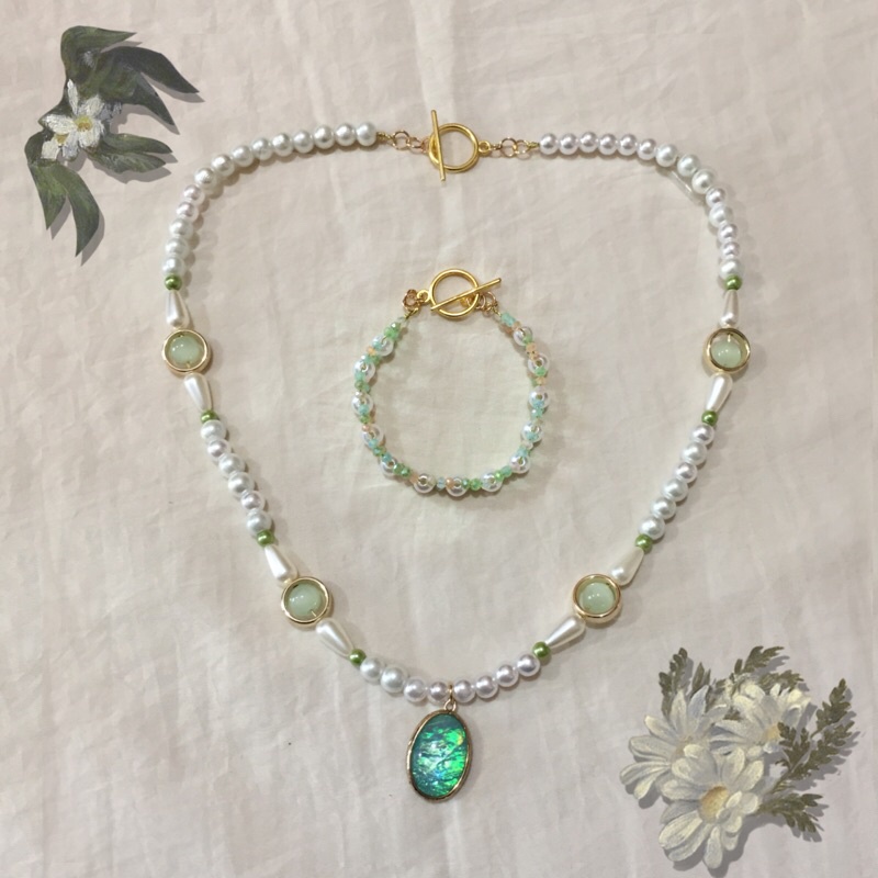 Haven Coquette Fairy Necklace & Bracelet Whathanamakes