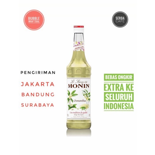 

MONIN SYRUP OSMANTHUS (700 ML)