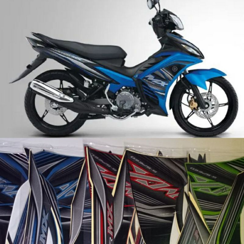 stiker striping MX 2012 fullset stiker Yamaha Jupiter MX new 135