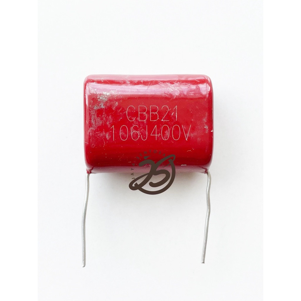 10 BUAH MILAR 106J 400V MILAR 106 400V KAPASITOR MYLAR 400 VOLT