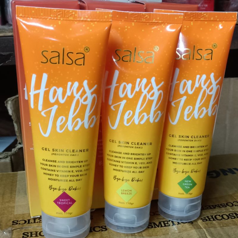 SALSA Hans Han's Jebb Gel Skin Cleaner 110gr - Peeling Perontok Daki