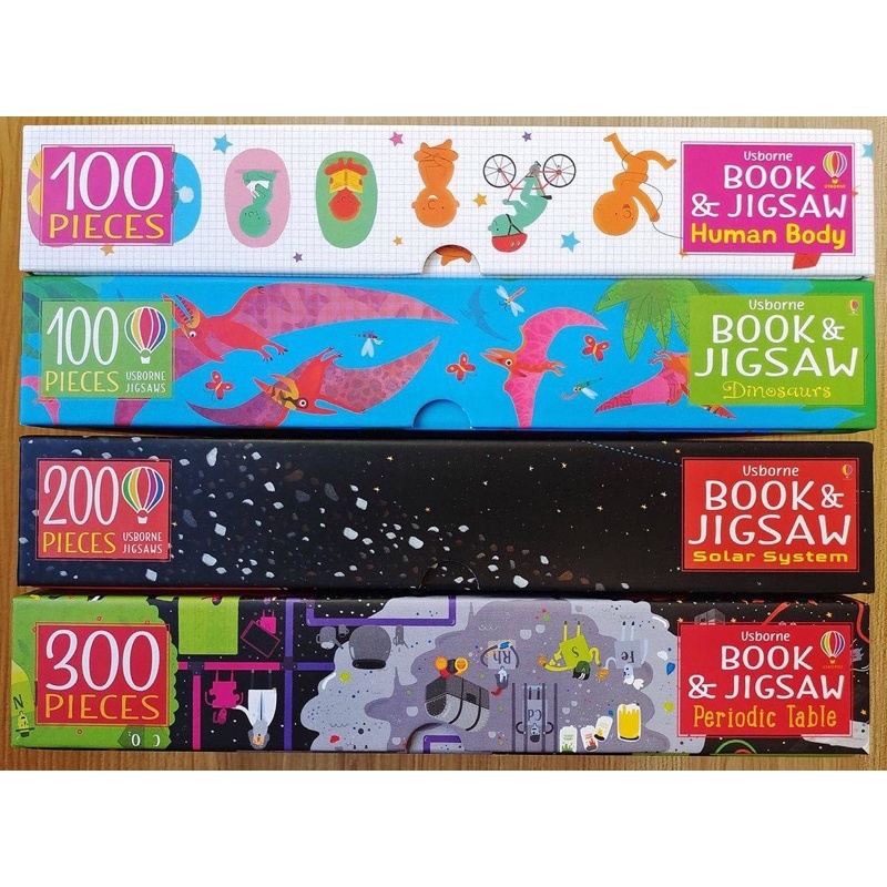 (Ready) JIGSAW SET BOOK USBORNE