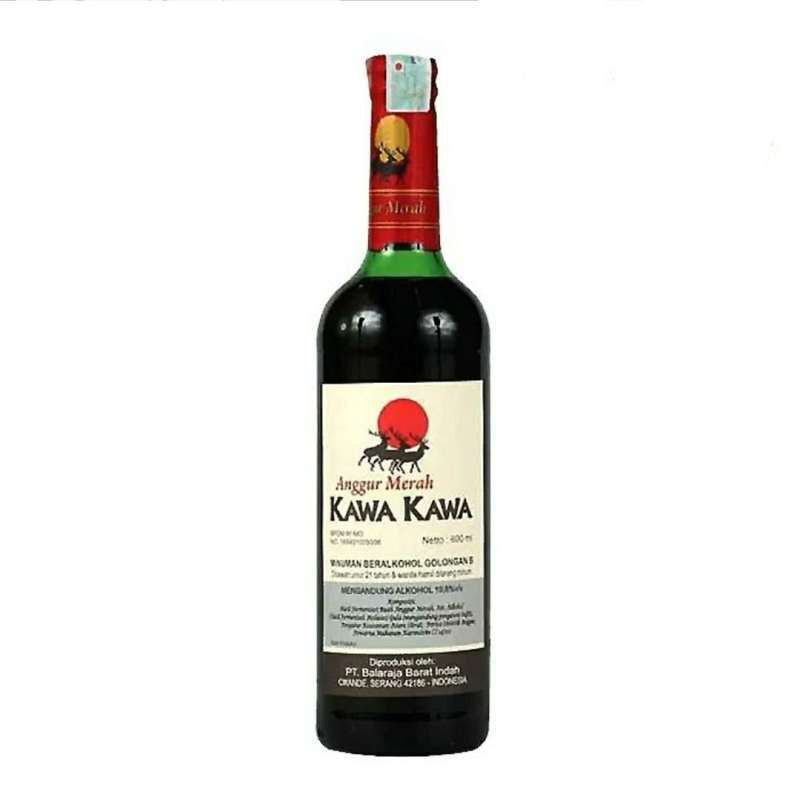 

Kawa kawa merah 600ml