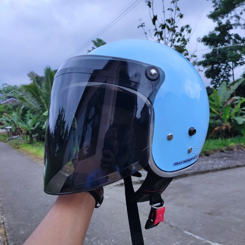 HELM BOGO DEWASA FULL HELER SNI