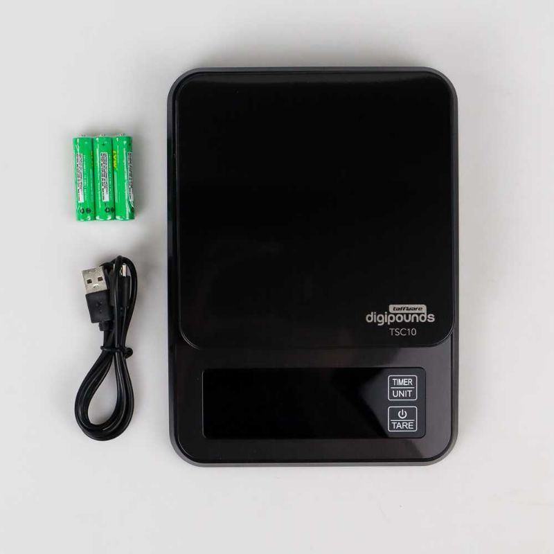 Taffware Digipounds Timbangan Dapur Mini Digital Coffee Scale LCD - TSC3/5/10 1gr - 10000gr