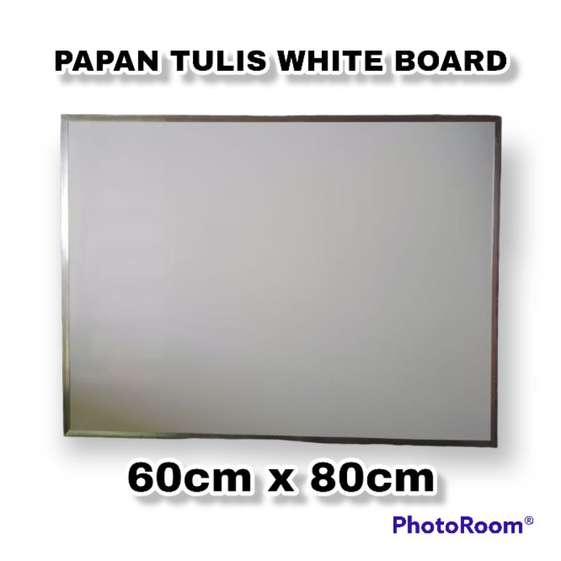 

PAPAN TULIS WHITE BOARD 60CM X 80CM