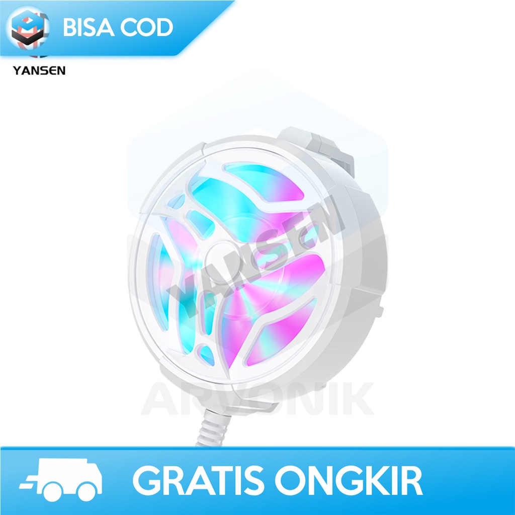 COOLING FAN HP RADIATOR PONSEL GAMING AL01 FAST COOLING HIGH QUALITY