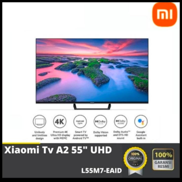 Xiaomi 55 Inch Smart Led Tv 55A4 4K Ultra Hd Hdr Android 9.0 Netflix
