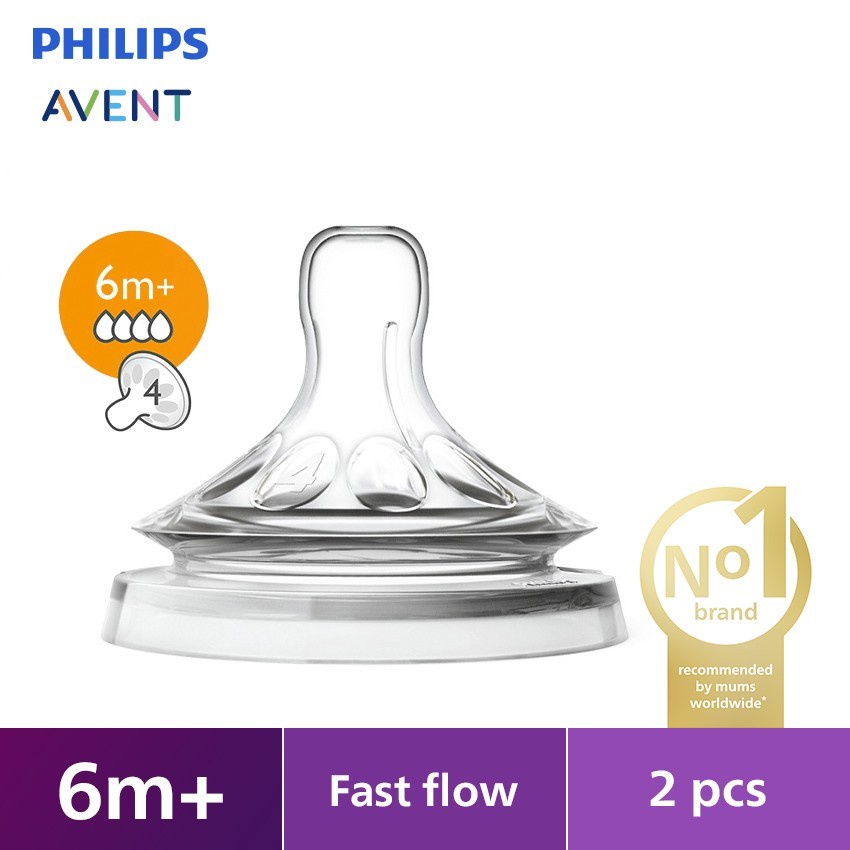 PHILIPS AVENT Teat Natural Nipple 2 Pcs