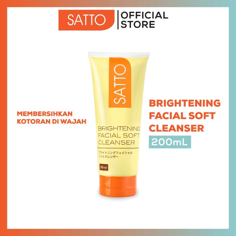 Satto Brightening Facial Soft Cleanser