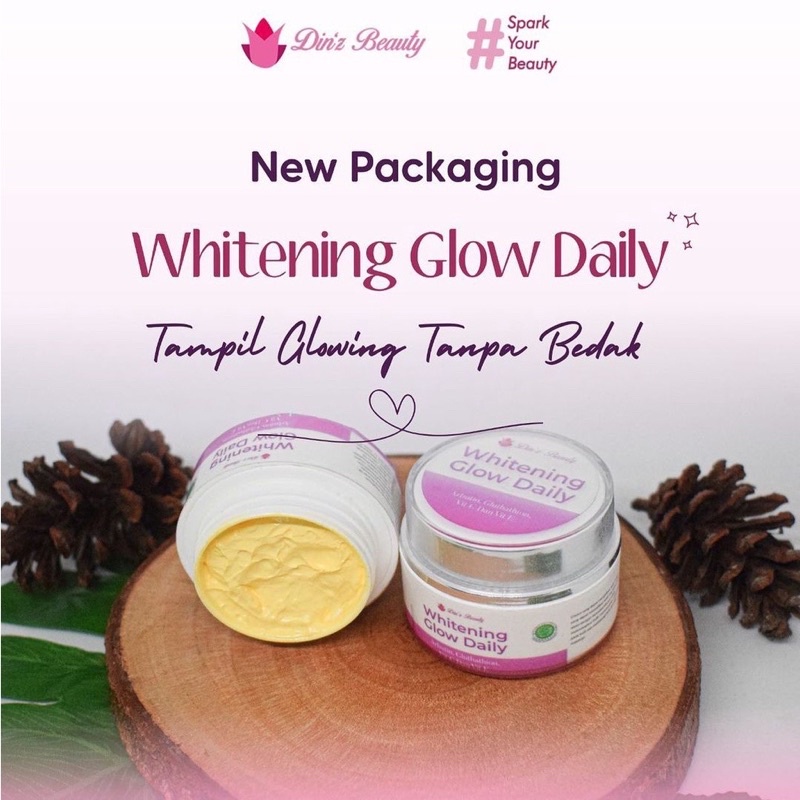 DAILY GLOW WHITENING CREAM SIANG DINZ BEAUTY