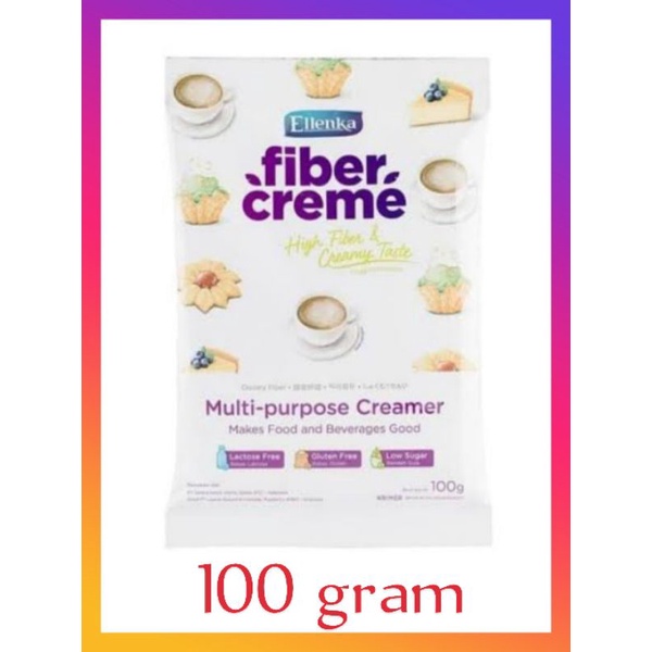 Fiber Creme 100gram Krimer Bubuk