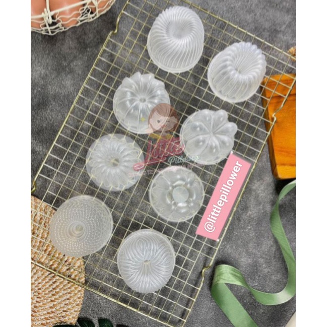 CETAKAN PUDING MINI FOOD GRADE - Cetakan Jelly Agar Coklat ES Premium