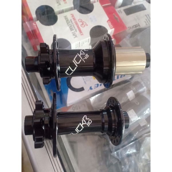 Hub FreeHub Nautilus ClickR Boost 32Hole depan 110 belakang 148