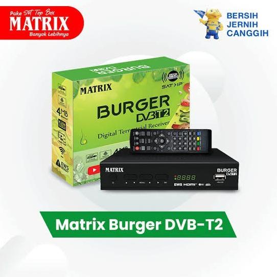 SET TOP BOX MATRIX APPLE HD DVBT2 STB MATRIX SET TOP BOX TV DIGITAL