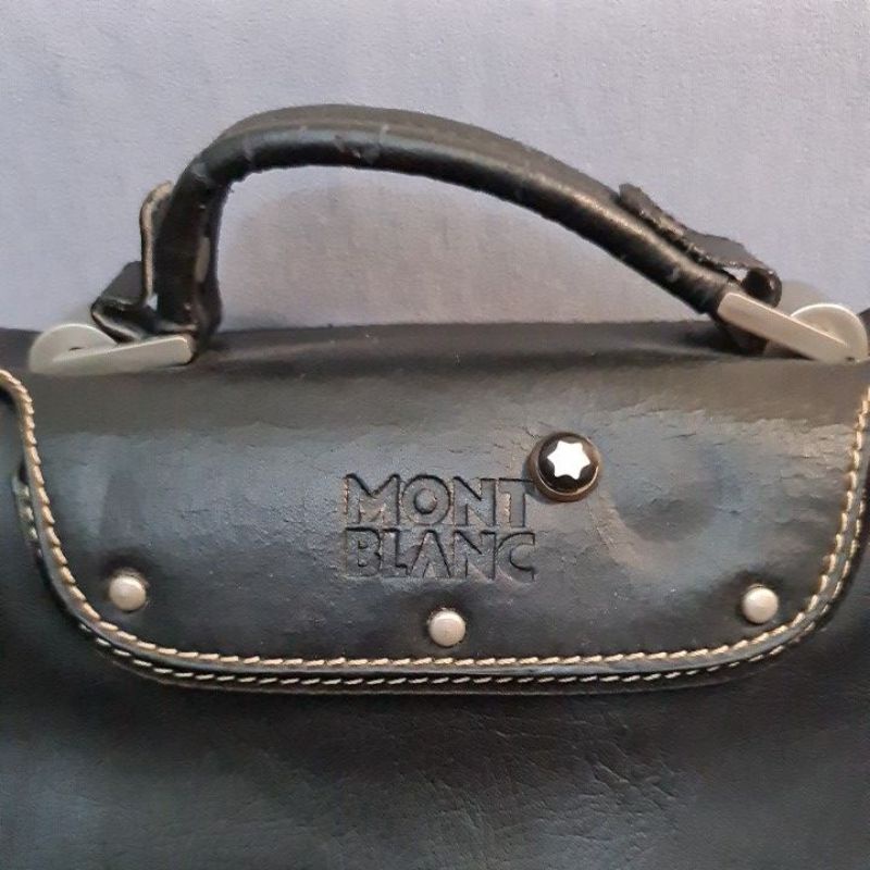 TAS KULIT MONT BLANC PRELOVED ORI