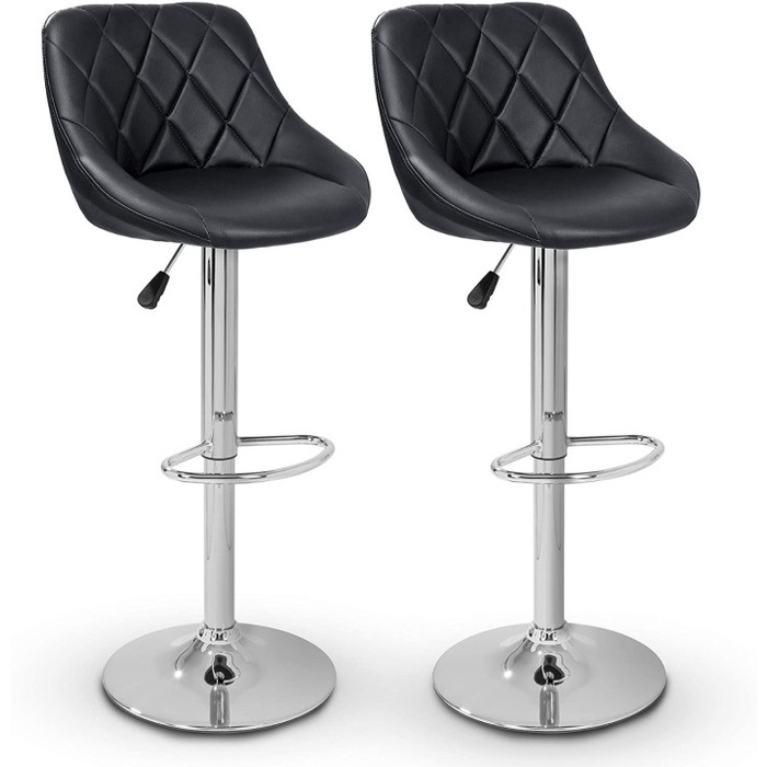 kursi bar sandaran/bar stool/bangku cafe/kursi tinggi/kursi cafe