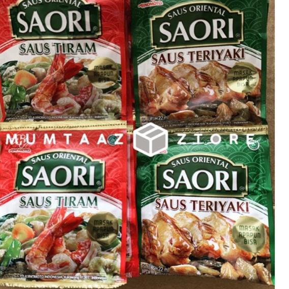 

PUJ197 ☘️MUMTAAZZTORE☘️ AJINOMOTO Saori Tiram Teriyaki 10 Sachet |