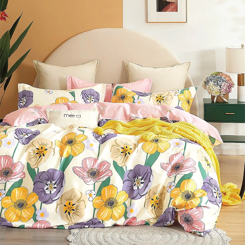 SPREI MOTIF PERBUNGAAN CANTIK (FREE SARUNG BANTAL GULING) SPREI HOMEMADE AESTHETIC 90x200 120x200 160x200 180x200 SUDUT KARET / SEPREI SEPRAI SPREI AESTHETIC HOMEMADE MOTIF TERBARU KARAKTER ANAK-ANAK REMAJA DAN DEWASA LUCU DAN MENARIK