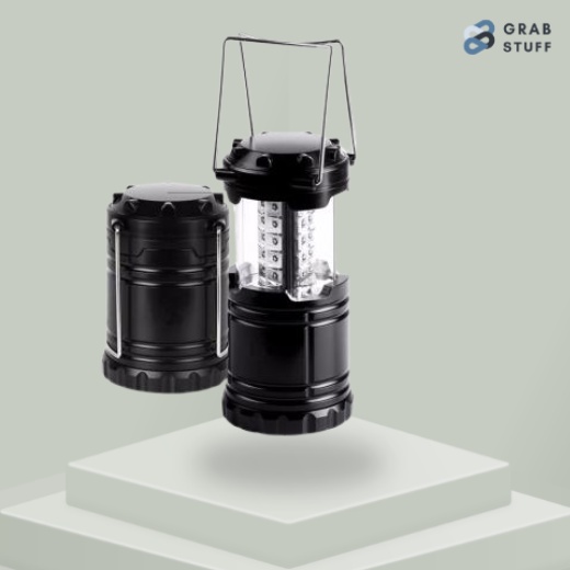 Lampu Lentera Emergency Led Portable Camping Tenda Kemah Hiking Baterai AAA Lantern 30 LED Water Resistant / Lentera Lampu Camping Kemping Outdoor Tahan Lama Emergensi Lamp Baterai Batrai Laten Waterproof Tahan Air  / Lampu Darurat Tent LED Emergency Lamp