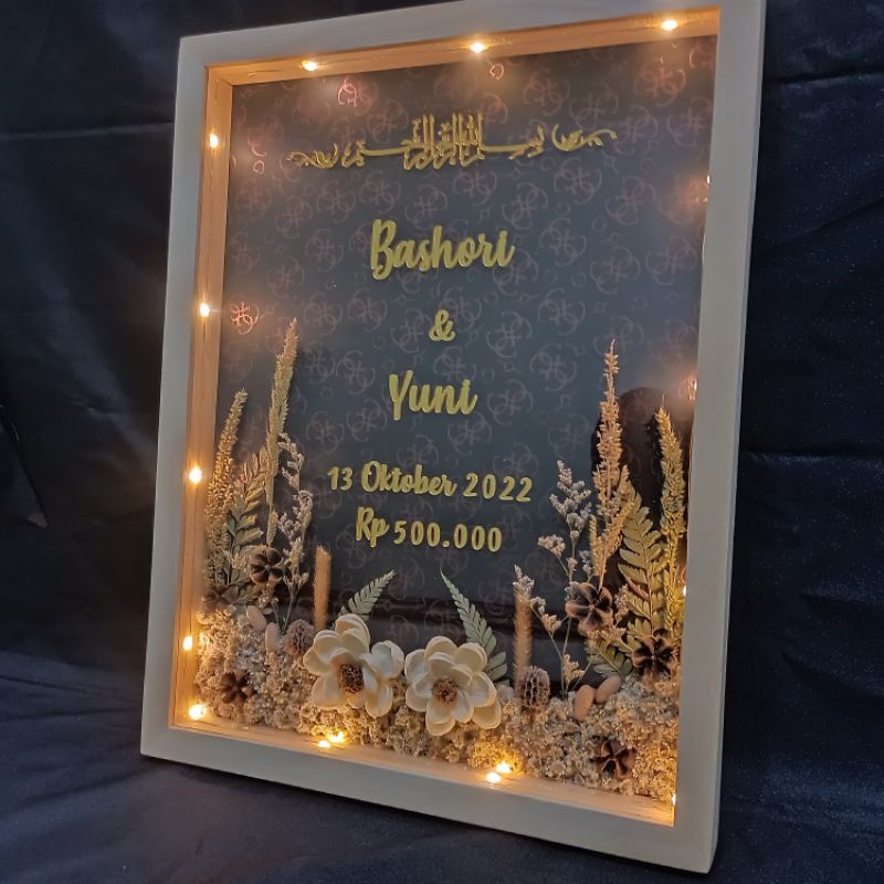 mahar rustik akrilik