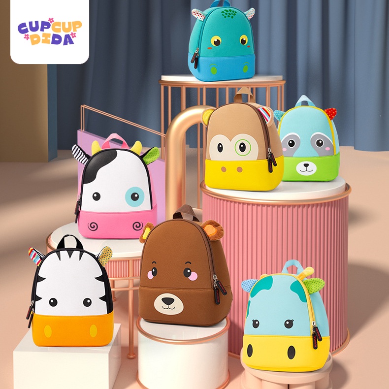 Tas Ransel Anak Model Animal Cute Untuk Anak Laki-laki &amp; Perempuan Import